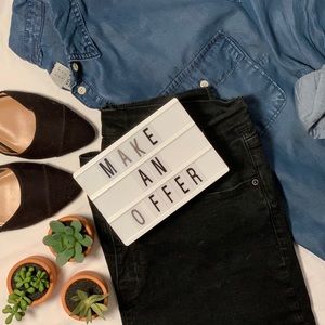 Denim tunic